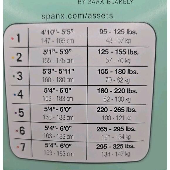 2 Pair Of Spanx Assets Shaping Tights Black Textured Wishbone Size 4 NWT - Picture 5 of 6